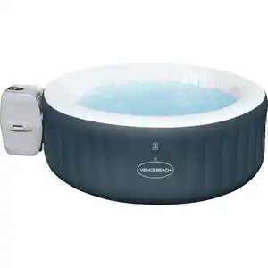 Bestway AirJet Whirlpool Venice Beach Dunkelgrau Ø 170 cm x 66 cm