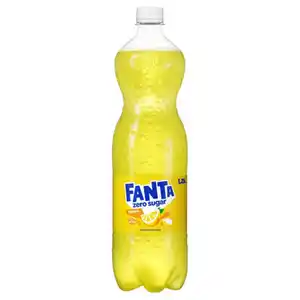Fanta ohne Zucker 1,25 l, Lemon
