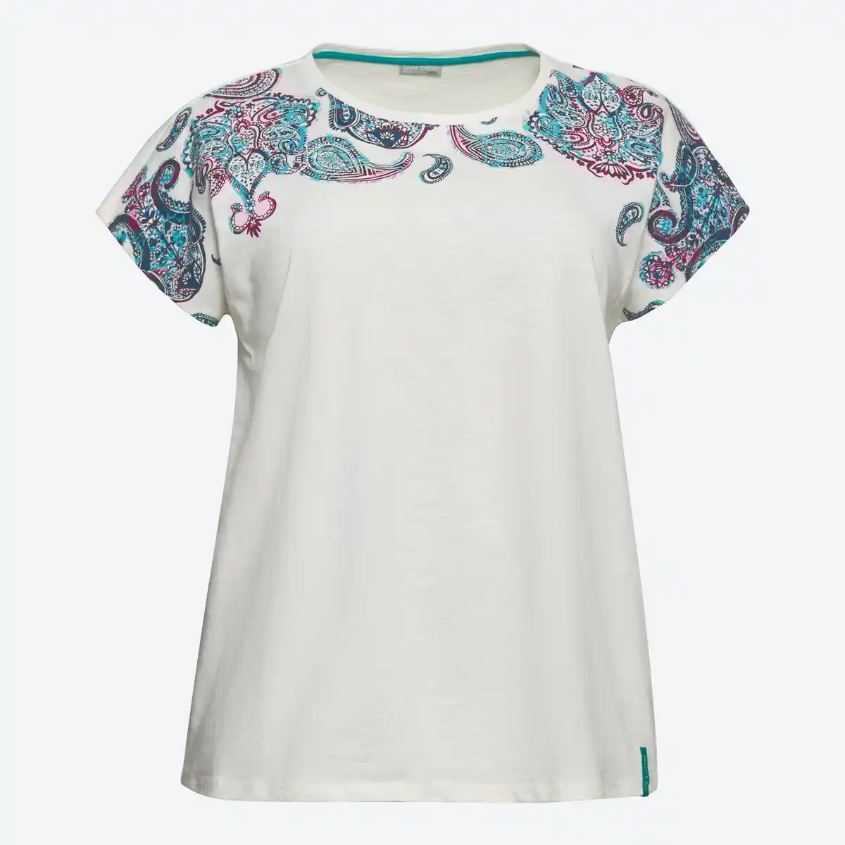 Bild 3 von Damen-T-Shirt mit Paisley-Muster, große Größen