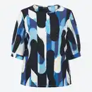 Bild 2 von Damen-Langarmshirt mit Allover-Print, große Größen