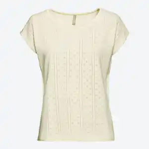 Damen-T-Shirt in Ajour-Desing