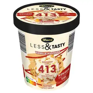 MUCCI Less and Tasty 0,5 l, Vanille Walnuss