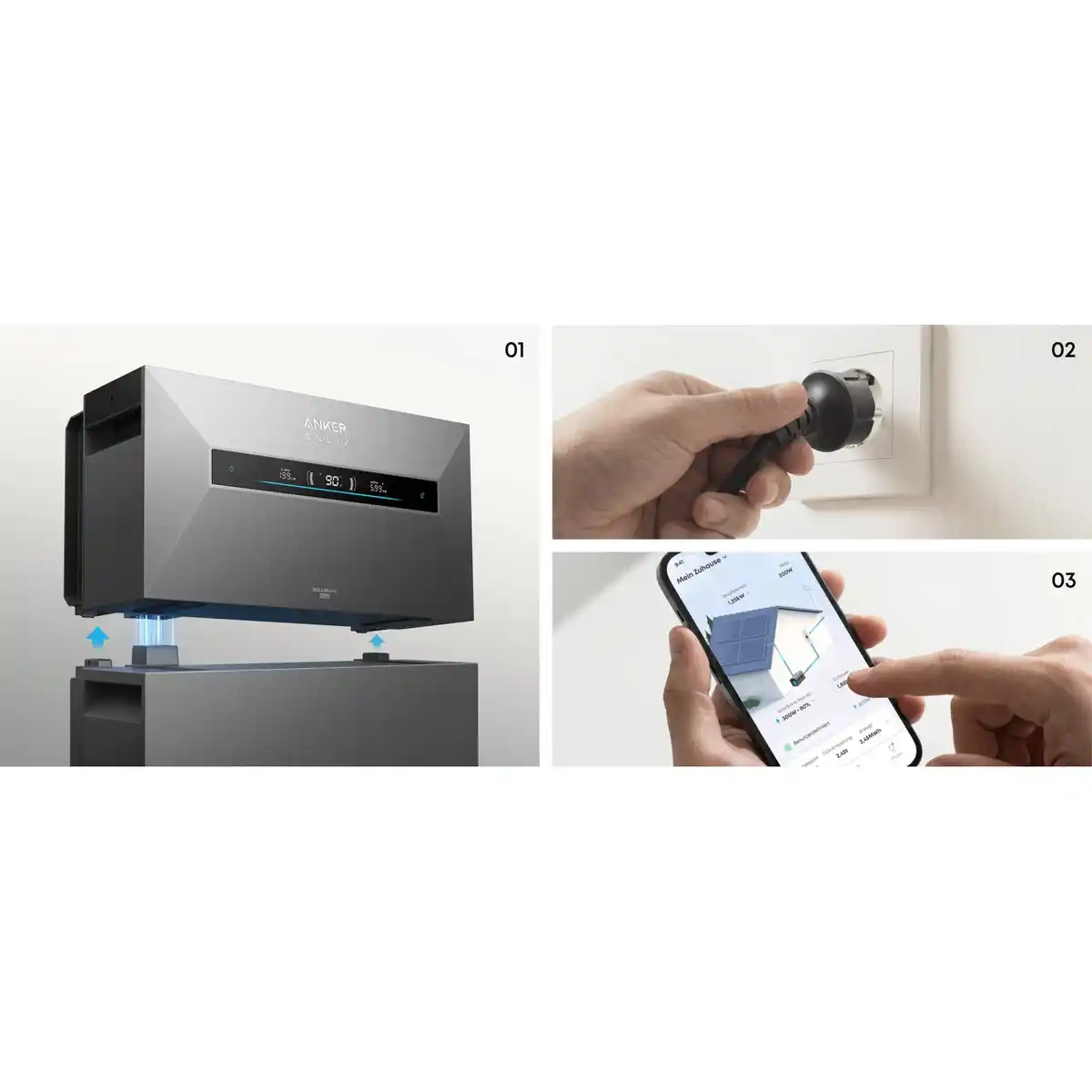 Bild 4 von Anker Solix Erweiterungsbatterie BP7000 Plug & Play-Design 7 kWh