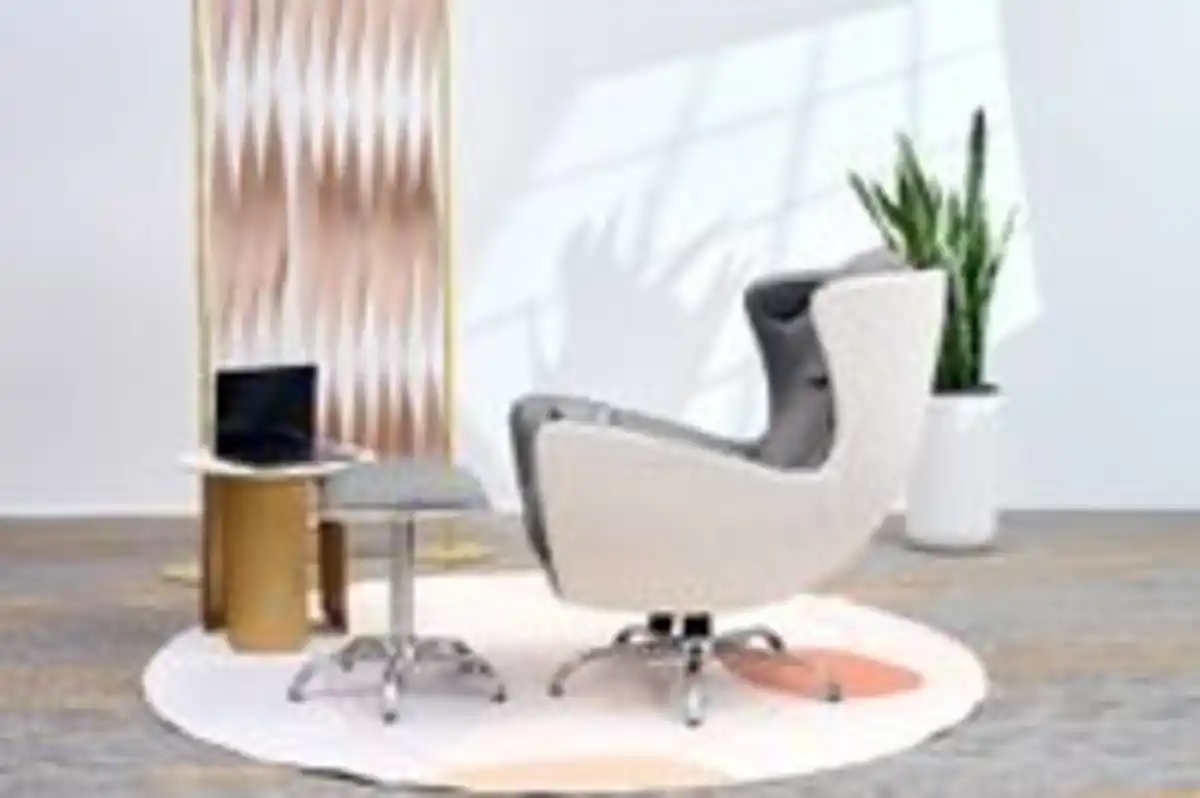 Bild 3 von Elektrischer Massagesessel mit Hocker, Heizfunktion und 2D Mechanismus, ca. 110 x 68 x 110 cm - Grau