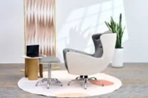 Bild 3 von Elektrischer Massagesessel mit Hocker, Heizfunktion und 2D Mechanismus, ca. 110 x 68 x 110 cm - Grau