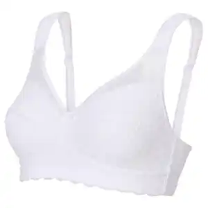 UP2FASHION WOMEN Damen Komfort-Unterwäsche, BH, Weiß, 80 B