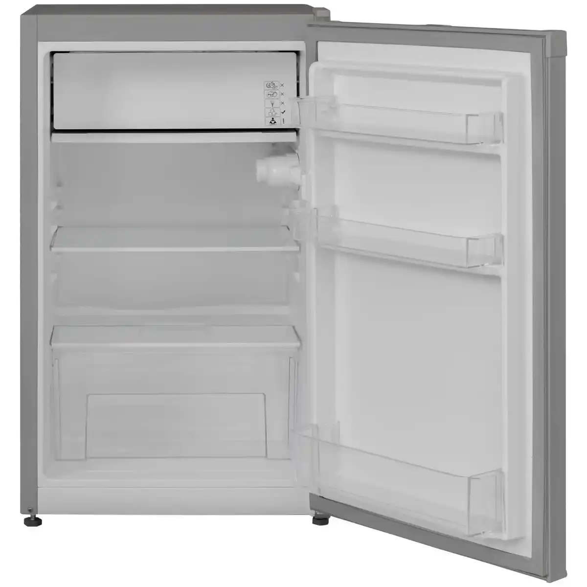 Bild 2 von Telefunken Kühlschrank mit Gefrierfach Nur für Eiswürfel 89 Liter Klein Freistehend CF-33-101-S2 Silber