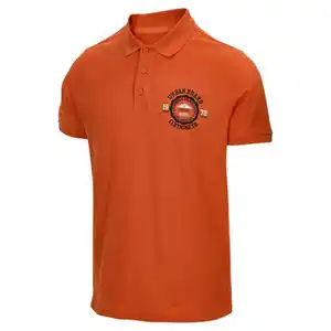 UP2FASHION MEN Herren Polo-Shirt, Orange, M