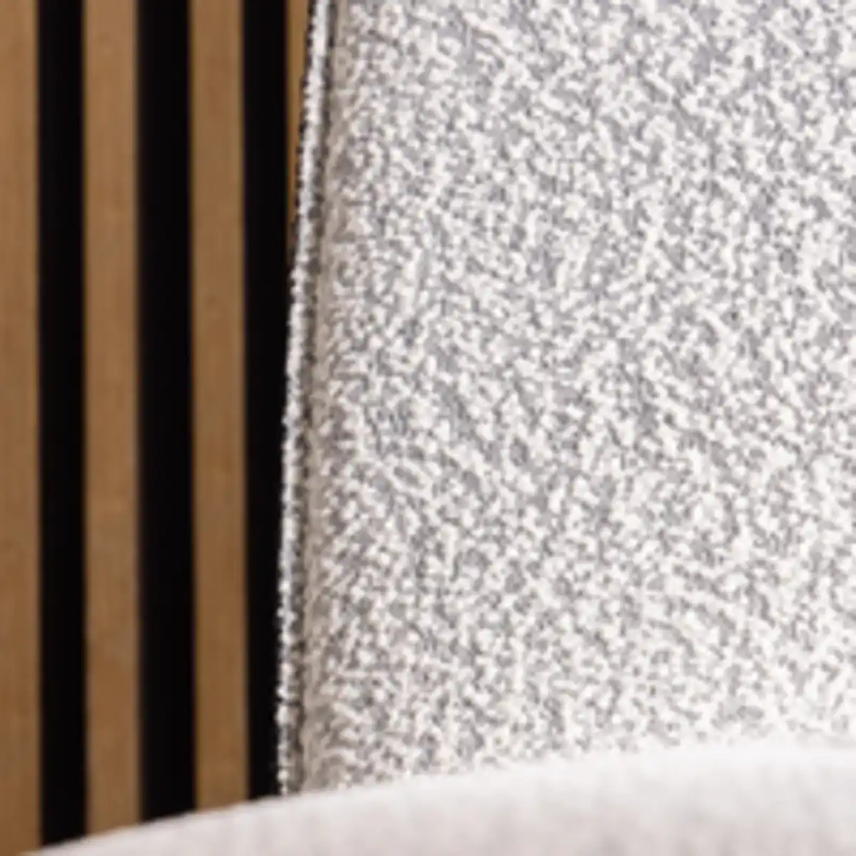 Bild 4 von 2tlg. Tatami-Sessel mit Hocker -Schwarz/Weiß