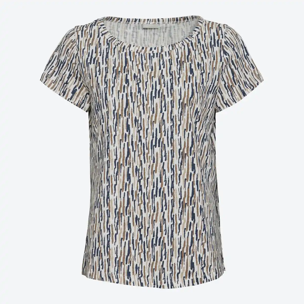 Bild 1 von Damen-T-Shirt mit Rundhalsausschnitt
