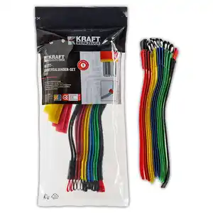 Kraft Werkzeuge Klett-Universalbinder-Set 25-tlg.