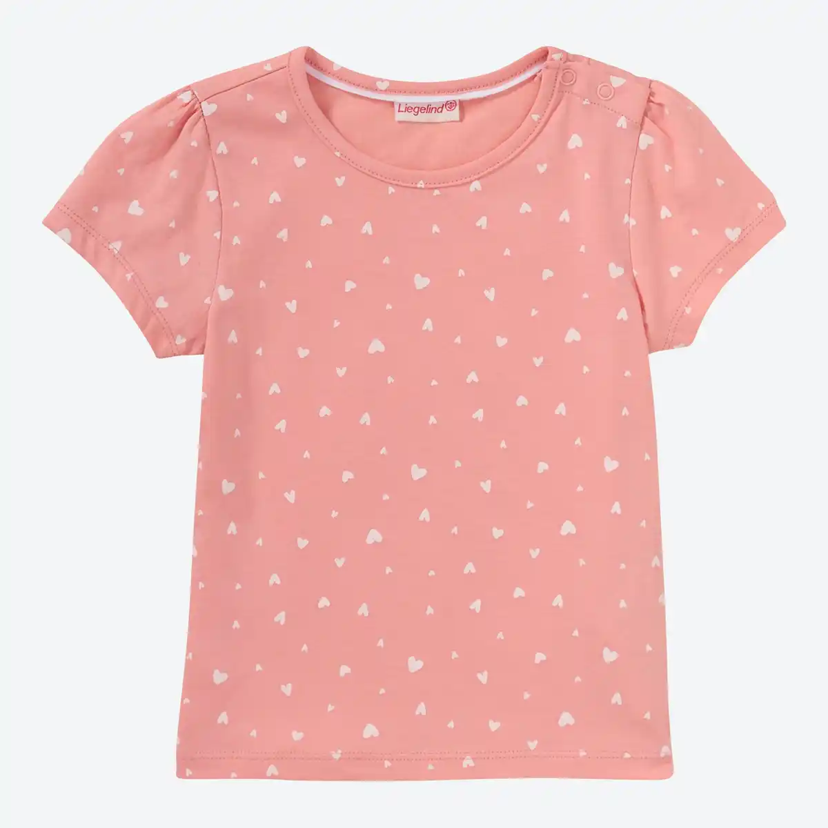 Bild 1 von Baby-Mädchen-T-Shirt mit Herzchen-Design