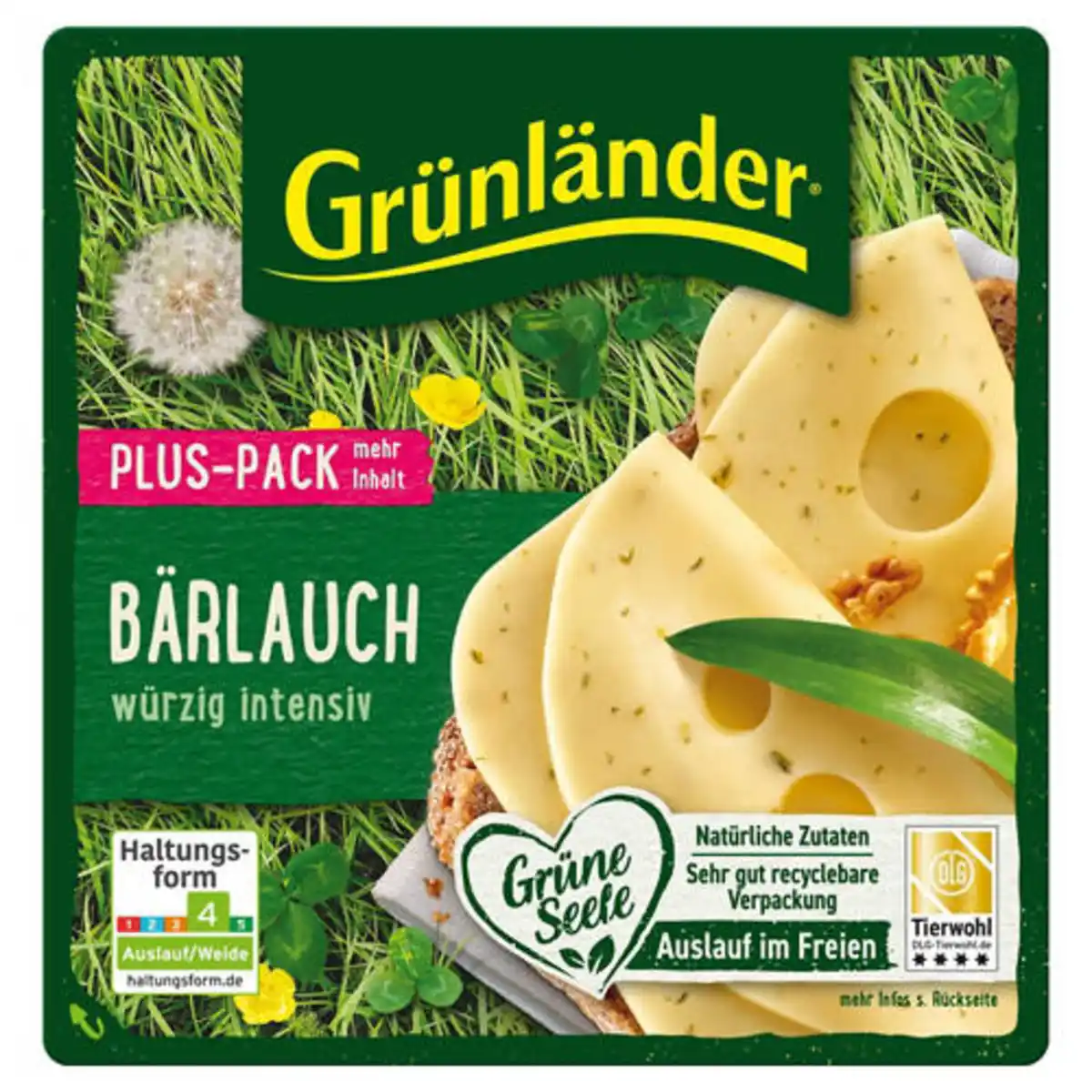 Bild 1 von GRÜNLÄNDER Plus Pack 156 g, Bärlauch