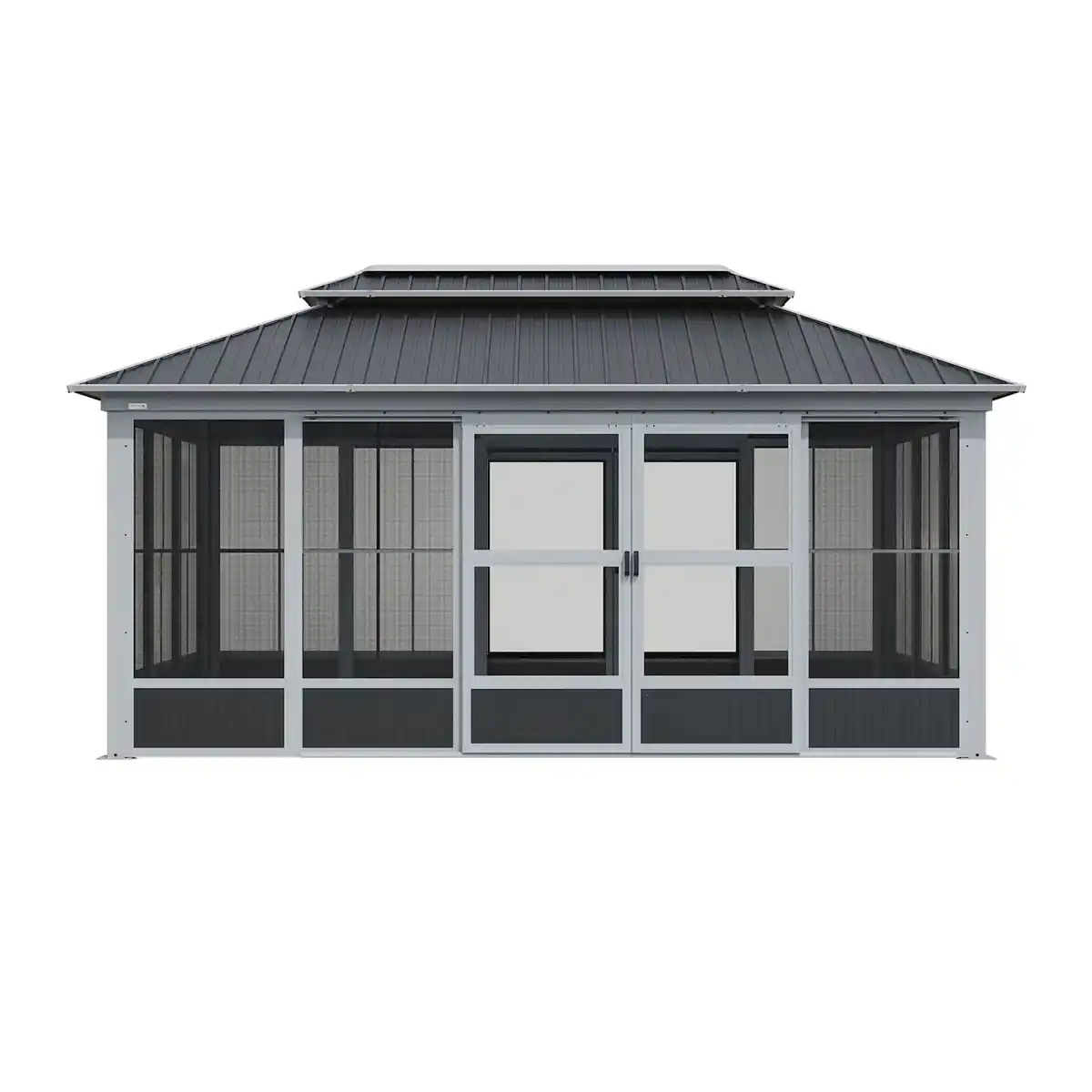 Bild 3 von Sojag Pavillon Olan 1017 Grau-Schwarz 310 cm x 529,5 cm x 291 cm