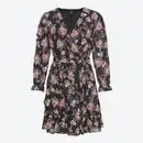 Bild 3 von Damen-Chiffon-Kleid mit Gürtel