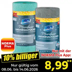 Saubermax Microfaser Universaltücher XXL