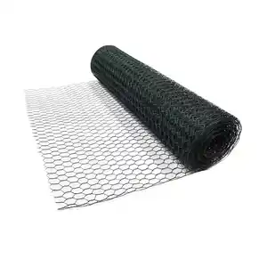 2er Set Drahtgitter PVC-ummantelt, HEXAGONAL, ca. 5 x 0,5 m