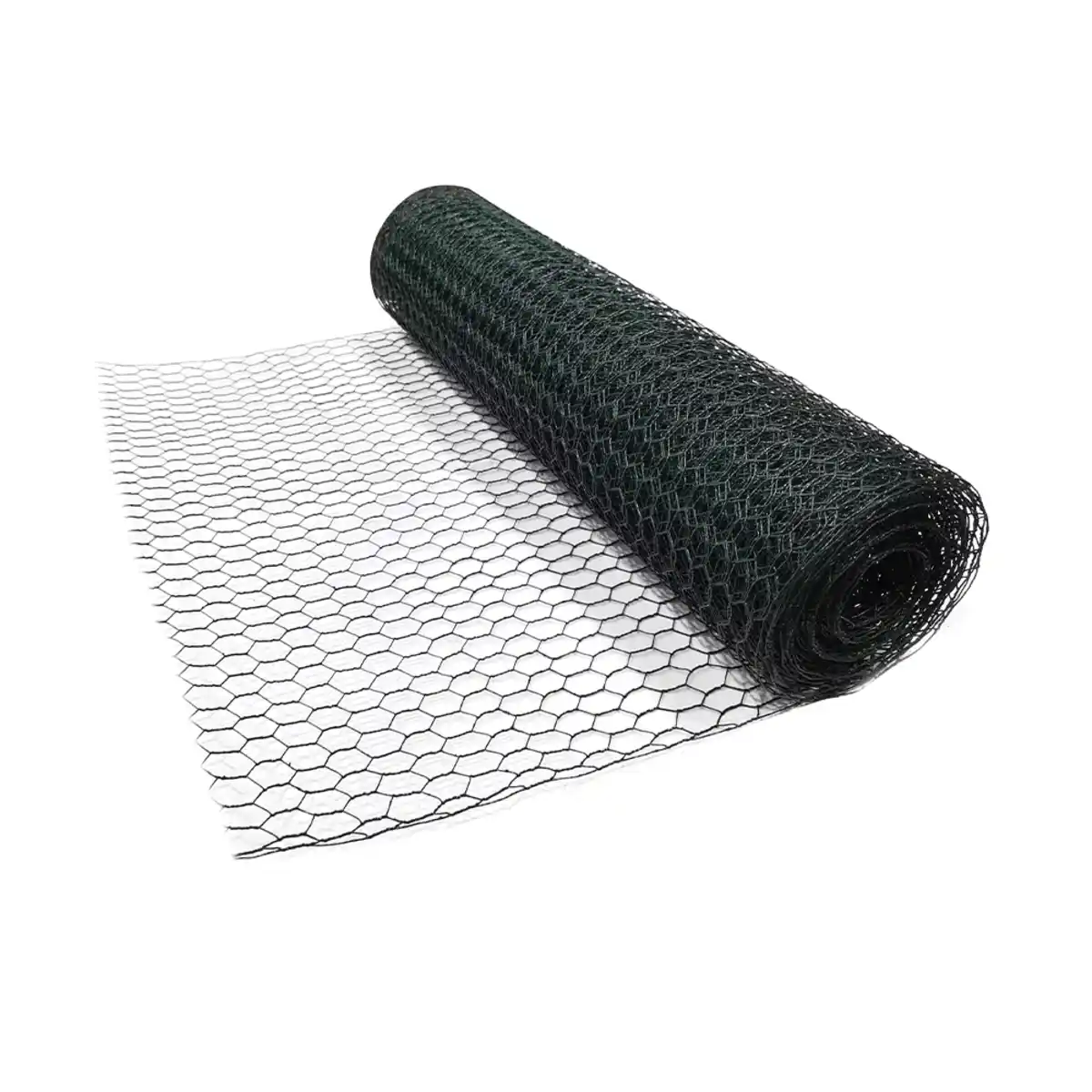 Bild 1 von 2er Set Drahtgitter PVC-ummantelt, HEXAGONAL, ca. 5 x 0,5 m