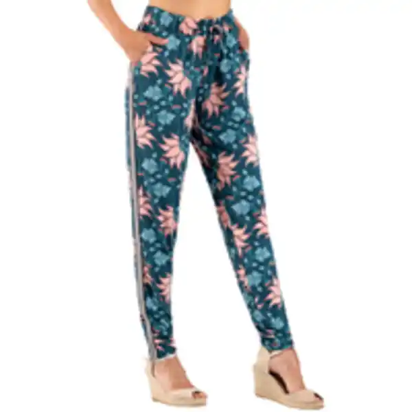 Bild 2 von Trendige Hose mit Kordelzug und Glitzerstreifen