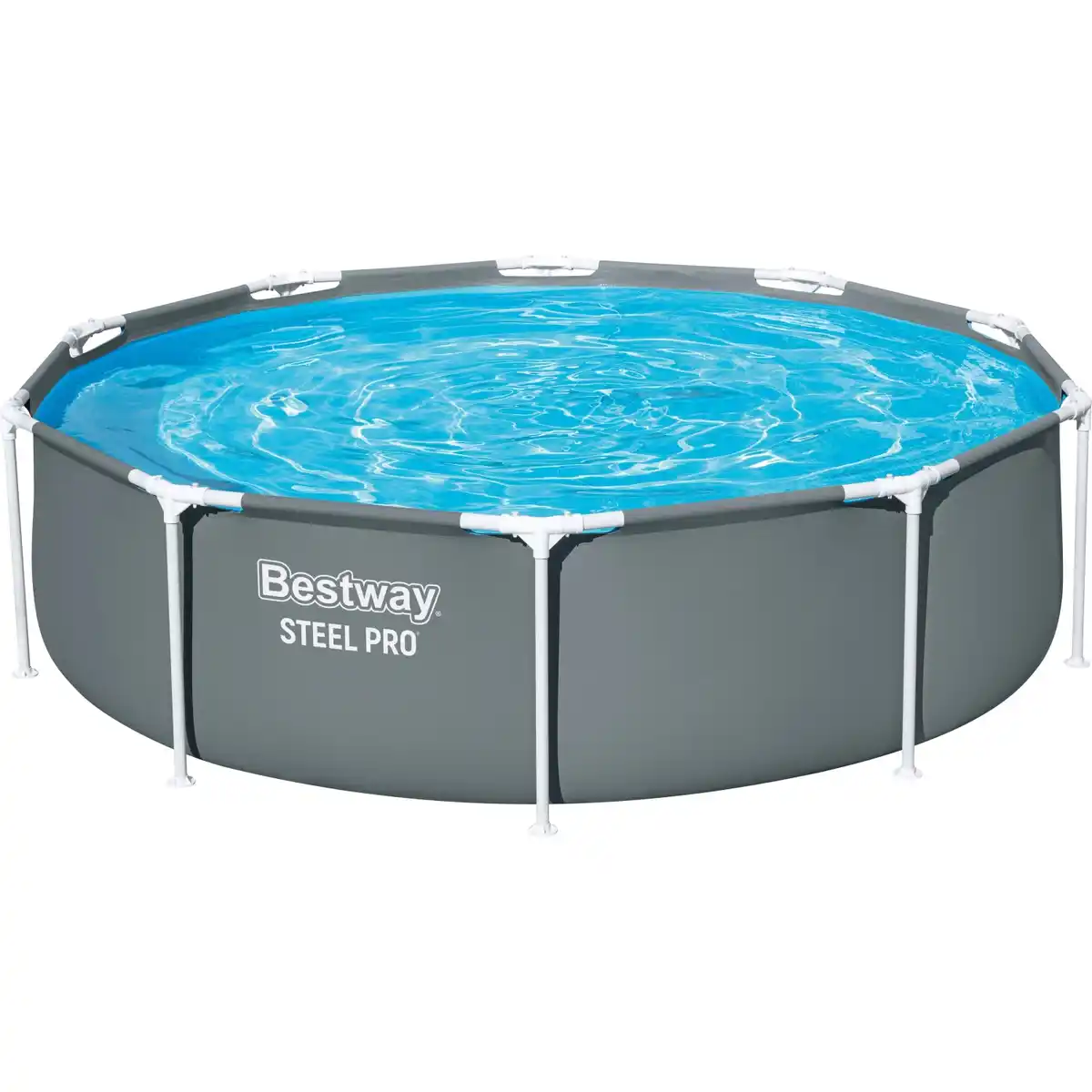 Bild 1 von Bestway Steel Pro Standpool Grau Ø 305 cm x 76 cm