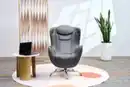 Bild 2 von Elektrischer Massagesessel mit Hocker, Heizfunktion und 2D Mechanismus, ca. 110 x 68 x 110 cm - Grau