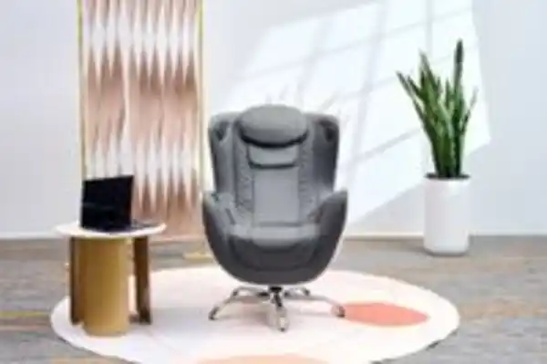Bild 2 von Elektrischer Massagesessel mit Hocker, Heizfunktion und 2D Mechanismus, ca. 110 x 68 x 110 cm - Grau