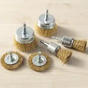 Kraft Werkzeuge Drahtbürsten-Set 6-tlg.