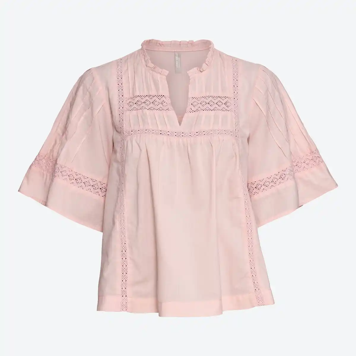 Bild 1 von Damen-Bluse mit Spitzeneinsätzen