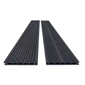 5m² WPC Terrassendiele mit Zubehör Anthrazit
