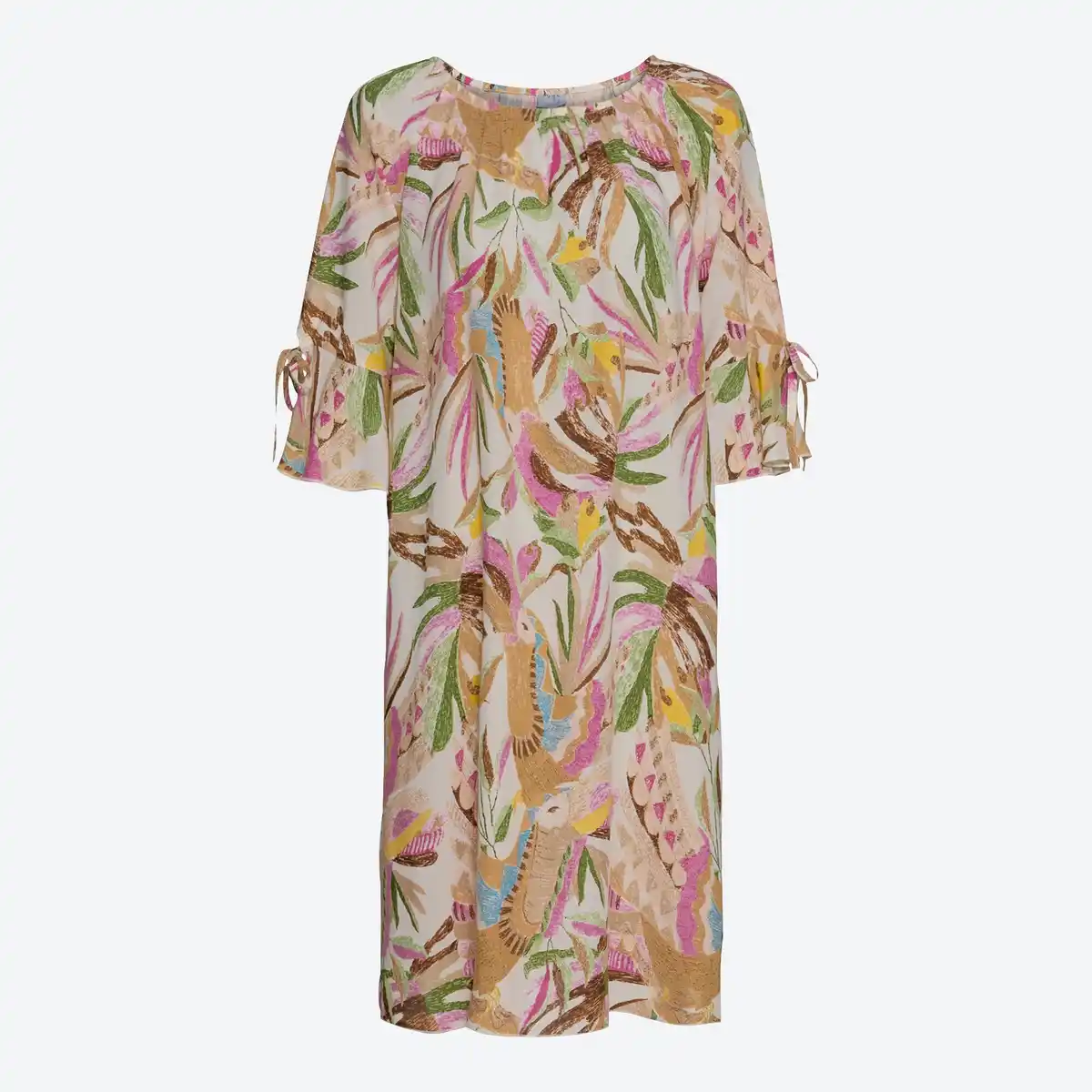 Bild 1 von Damen-Kleid mit Rundhalsausschnitt