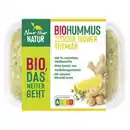 Bild 1 von NUR NUR NATUR Bio-Hummus 150 g, Ingwer-Zitrone-Thymian
