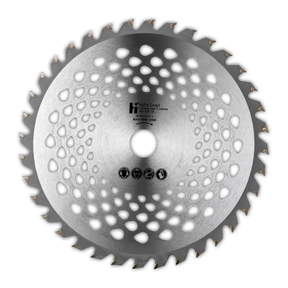 Bild 1 von Powertec Garden TCT-Freischneidmesser