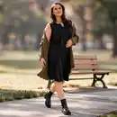 Bild 1 von Damen-Kleid ohne Ärmel, große Größen