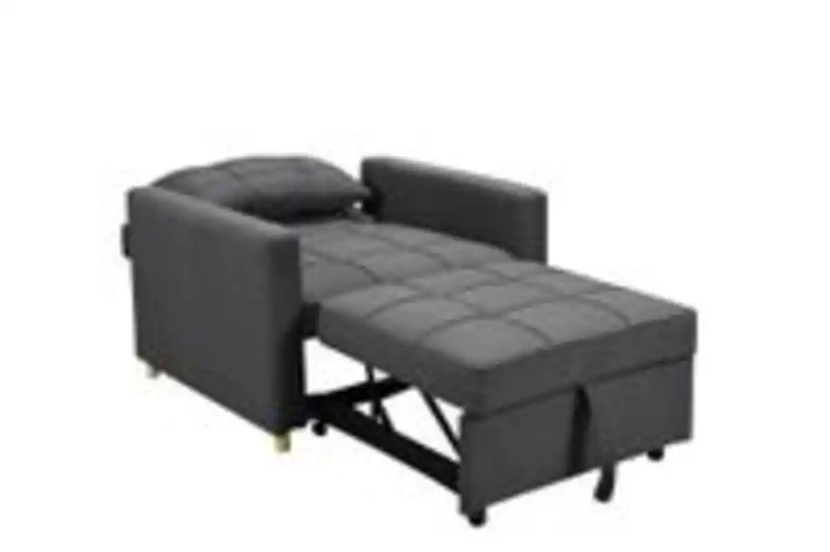 Bild 4 von Sofabett inkl. Kissen, ca. 101 cm x 95 cm x 88 cm - Dunkelgrau