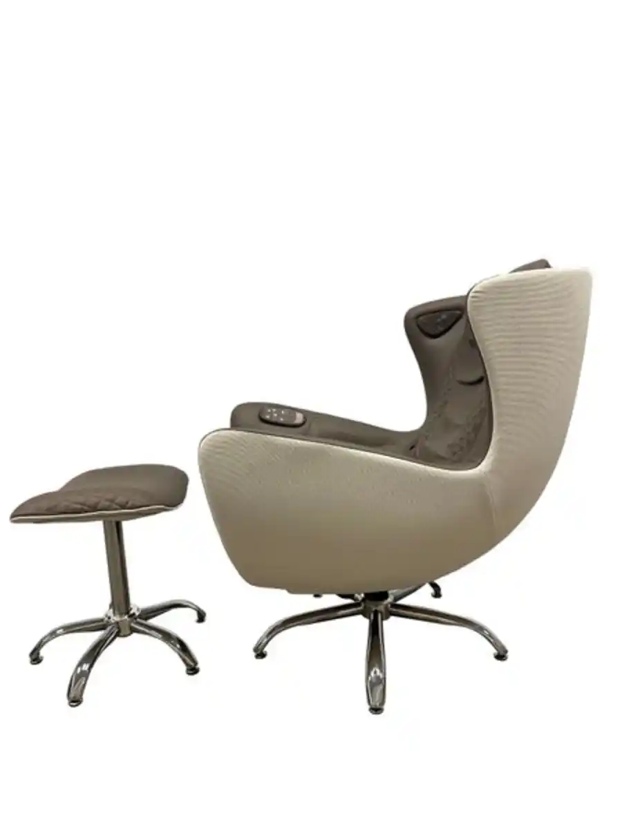 Bild 4 von Elektrischer Massagesessel mit Hocker, Heizfunktion und 2D Modus, ca. 110 x 68 x 110 cm - Braun