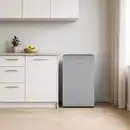 Bild 3 von Telefunken Kühlschrank mit Gefrierfach Nur für Eiswürfel 89 Liter Klein Freistehend CF-33-101-S2 Silber