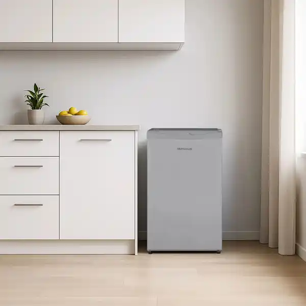 Bild 3 von Telefunken Kühlschrank mit Gefrierfach Nur für Eiswürfel 89 Liter Klein Freistehend CF-33-101-S2 Silber