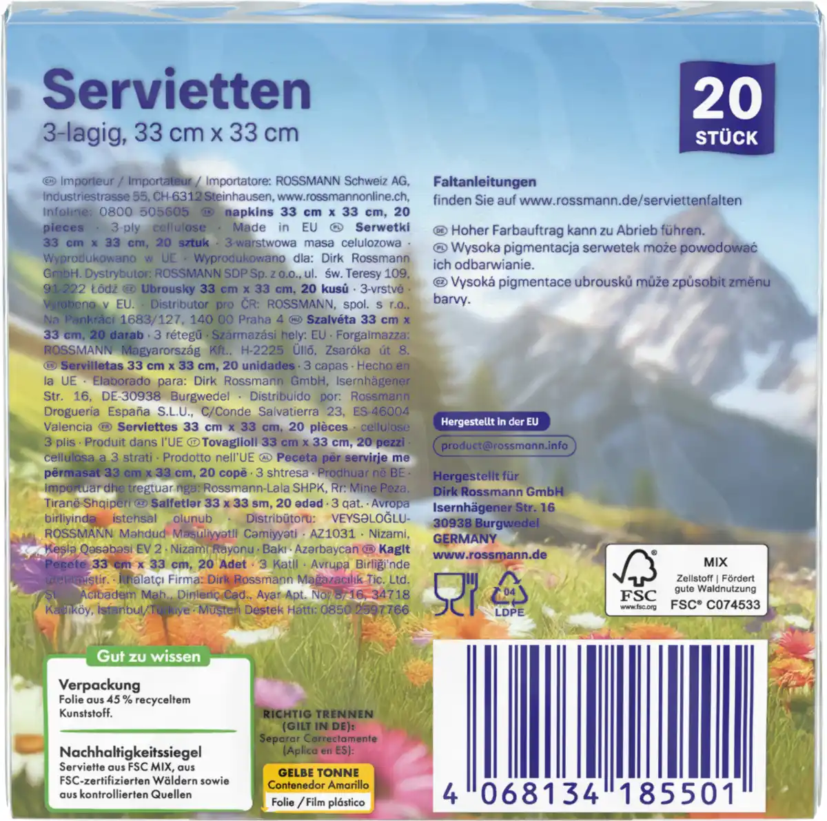 Bild 2 von alouette Serviette Muhving Moments of hapiness