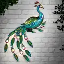Bild 3 von LED Solar Wandleuchte "Pfau"