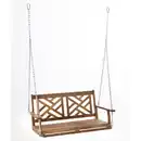 Bild 1 von Gartenschaukel für 2 Personen aus Akazienholz mit FSC, ca. 125 x 64 x 56 cm