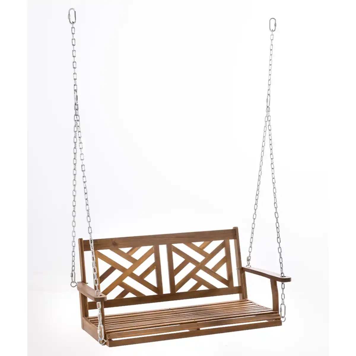 Bild 1 von Gartenschaukel für 2 Personen aus Akazienholz mit FSC, ca. 125 x 64 x 56 cm