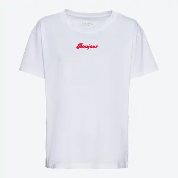 Bild 3 von Damen-T-Shirt mit dezentem Schriftzug