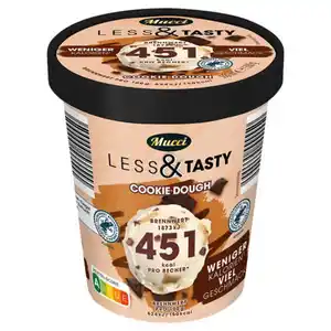 MUCCI Less and Tasty 0,5 l, Cookie Dough