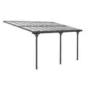 Bild 1 von Westmann Terrassendach Aluminium B x T: 556 cm x 300 cm Schwarz