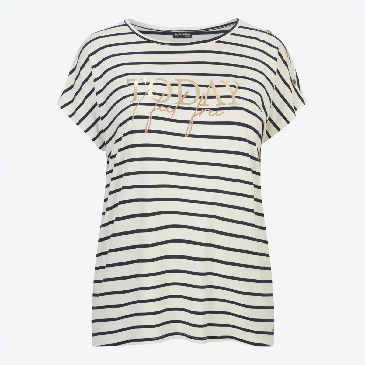 Bild 3 von Damen-T-Shirt mit Viskose, große Größen