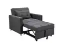 Bild 3 von Sofabett inkl. Kissen, ca. 101 cm x 95 cm x 88 cm - Dunkelgrau