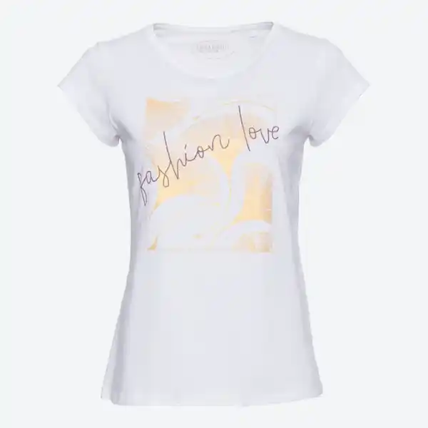 Bild 2 von Damen-T-Shirt mit Frontprint