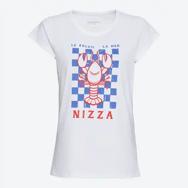Bild 3 von Damen-T-Shirt mit Frontaufdruck