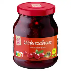 SWEET VALLEY Wildpreiselbeeren 400 g