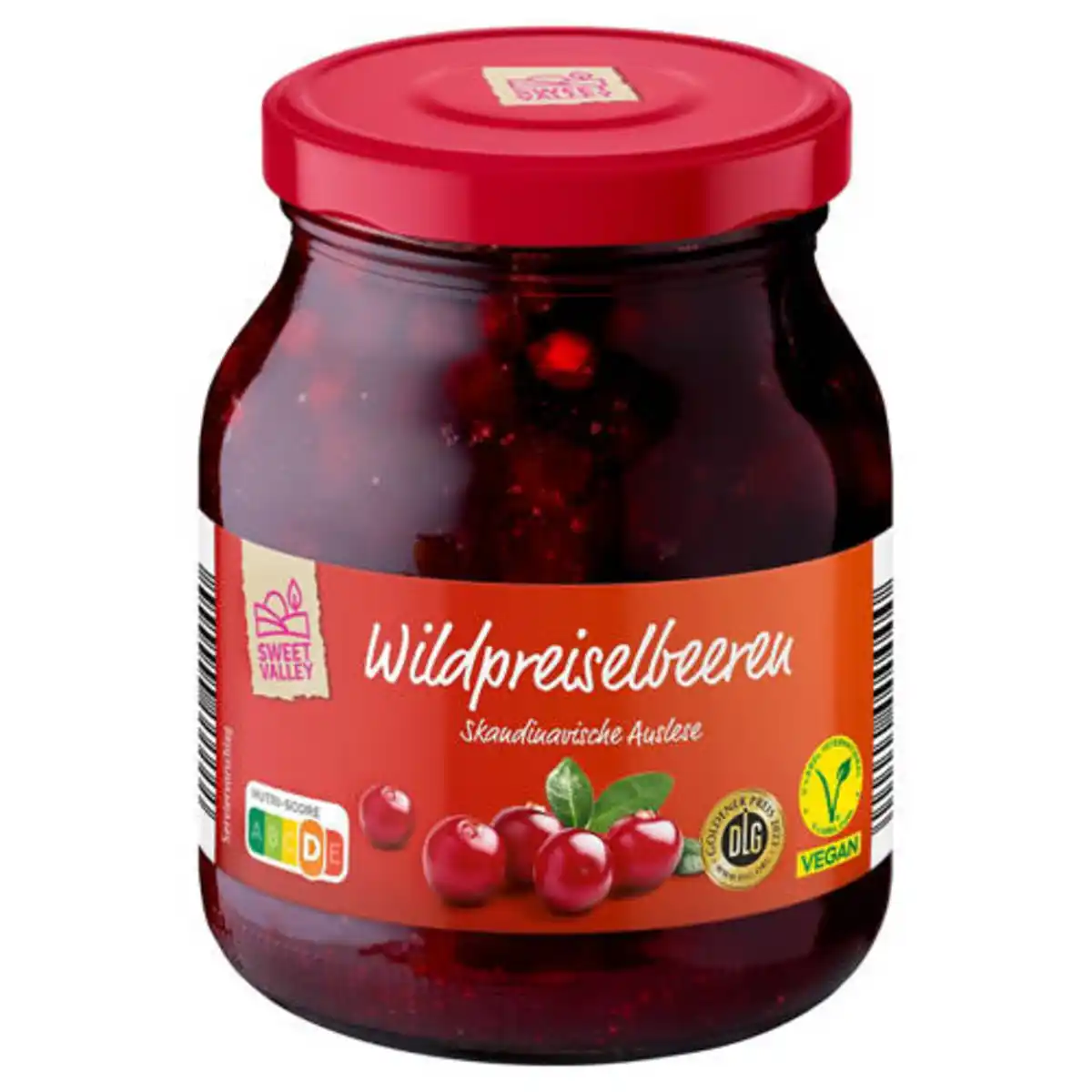 Bild 1 von SWEET VALLEY Wildpreiselbeeren 400 g